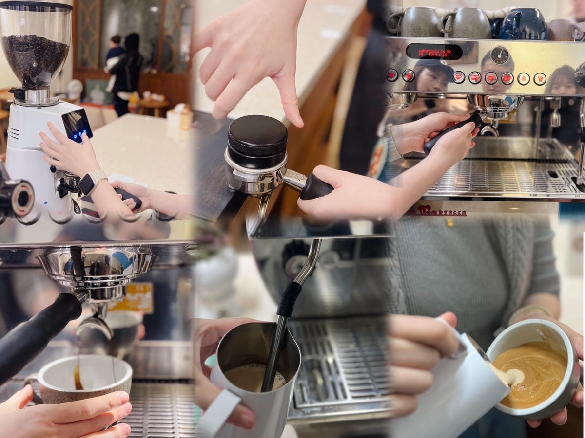 [ 咖啡拉花體驗 ] 汪喵咖啡教學 桃園中壢 中壢拉花體