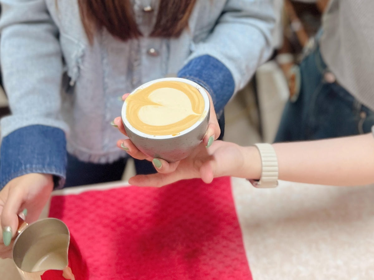 [ 咖啡拉花體驗 ] 汪喵咖啡教學 桃園中壢 中壢拉花體