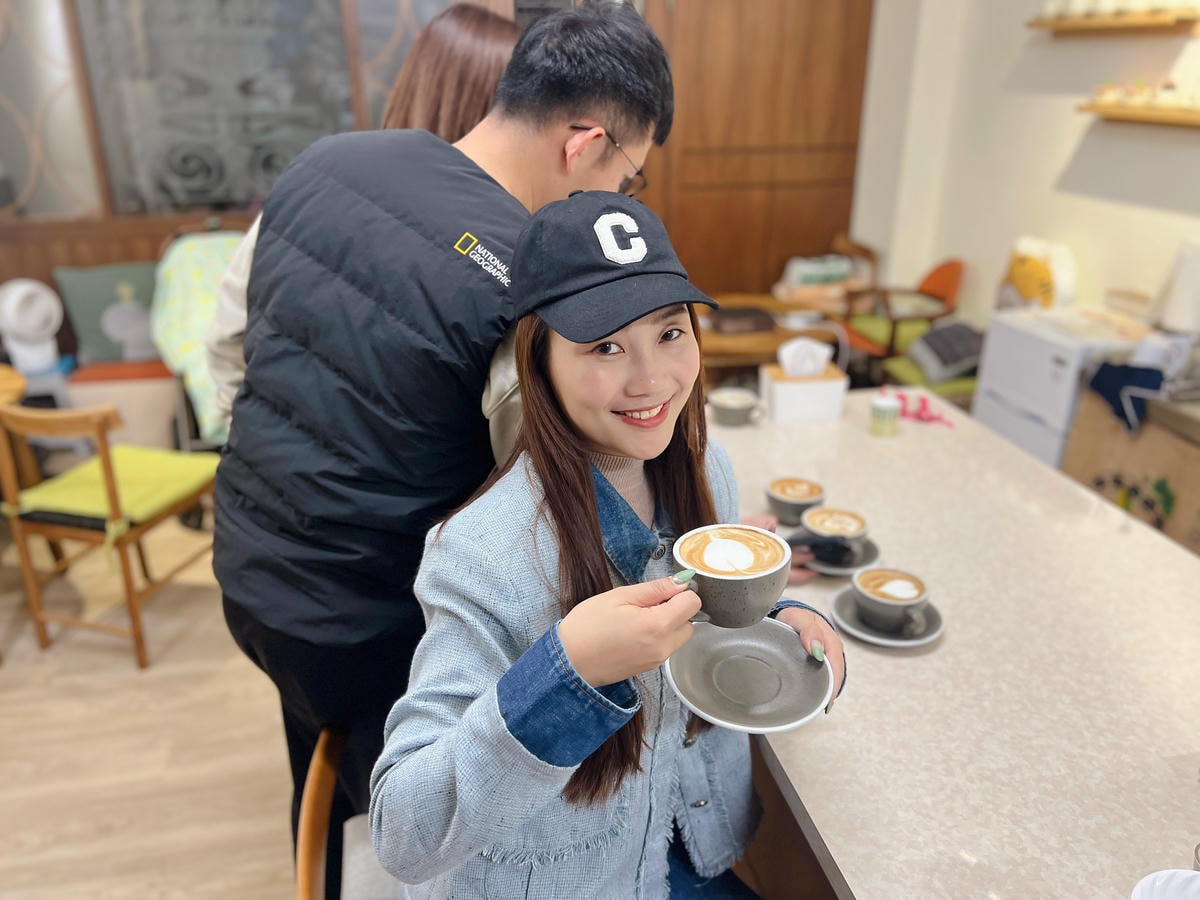 [ 咖啡拉花體驗 ] 汪喵咖啡教學 桃園中壢 中壢拉花體