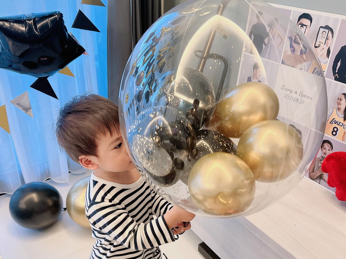 [ 派對佈置 ] KNJ氣球 寶寶生日派對氣球分享 