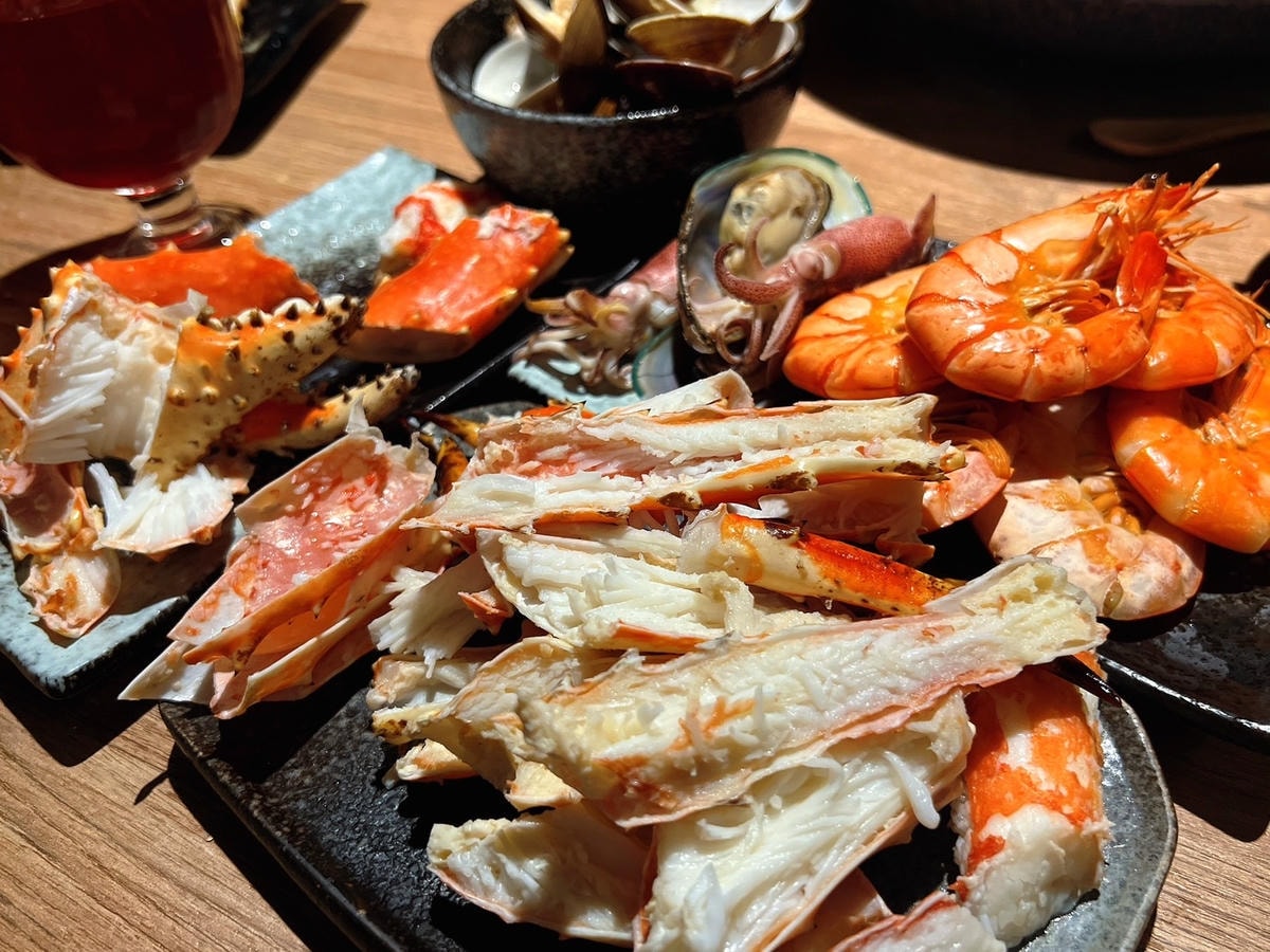 [ 桃園食記 ] 力二帝王蟹鍋物放題桃園店 桃園帝王蟹吃