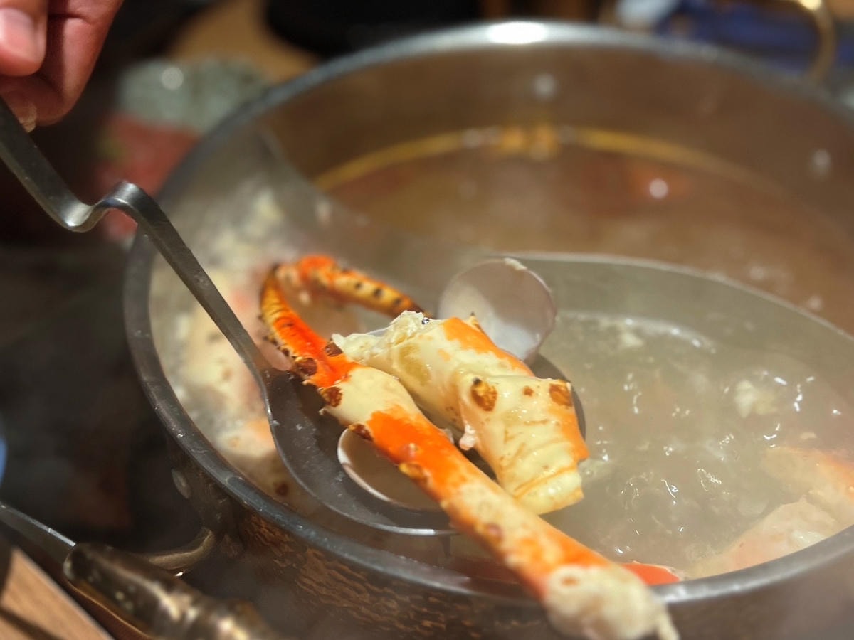 [ 桃園食記 ] 力二帝王蟹鍋物放題桃園店 桃園帝王蟹吃