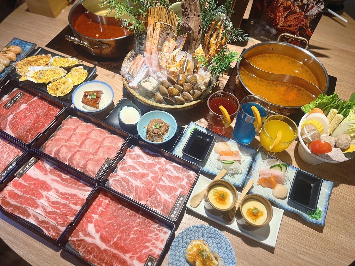 [ 桃園食記 ] 力二帝王蟹鍋物放題桃園店 桃園帝王蟹吃