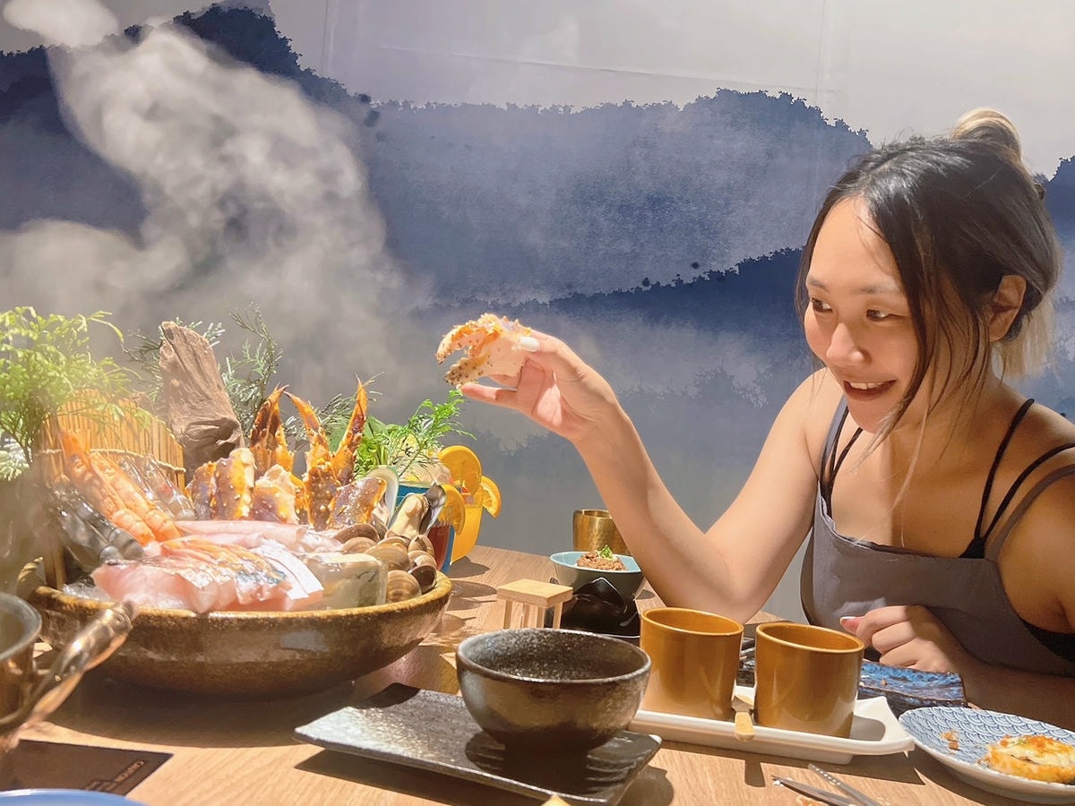 [ 桃園食記 ] 力二帝王蟹鍋物放題桃園店 桃園帝王蟹吃