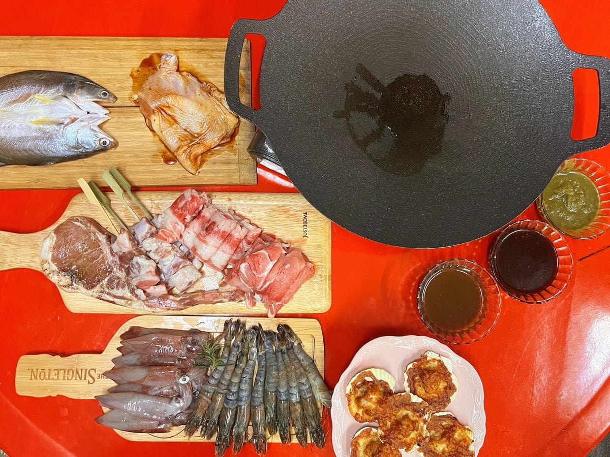 [ 中秋節烤肉組 ] 一号基地.燒桶子中秋節烤肉禮盒202