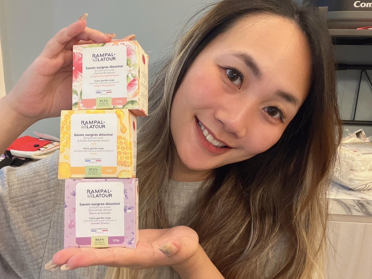 [ 沐浴用品 ] 南法香頌歐巴拉朵超潤甜杏仁油香皂開箱 