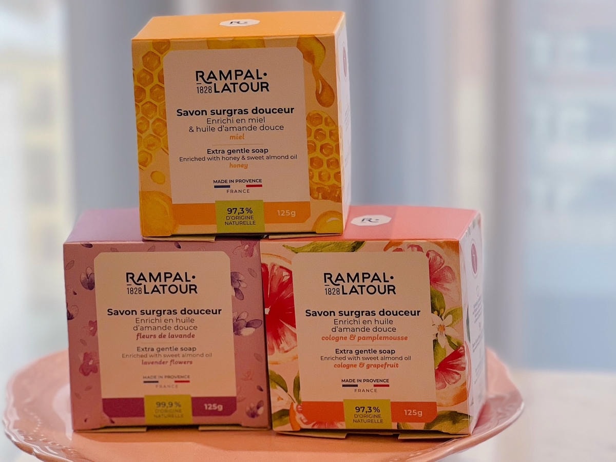 [ 沐浴用品 ] 南法香頌歐巴拉朵超潤甜杏仁油香皂開箱 