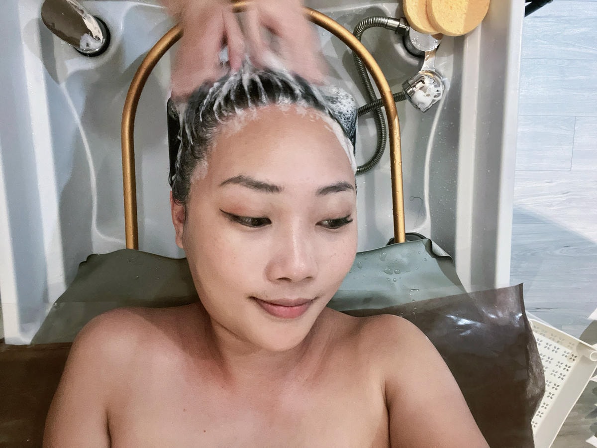 [ 美髮推薦 ] HQ越式洗髮複合美學 中壢超便宜越式洗