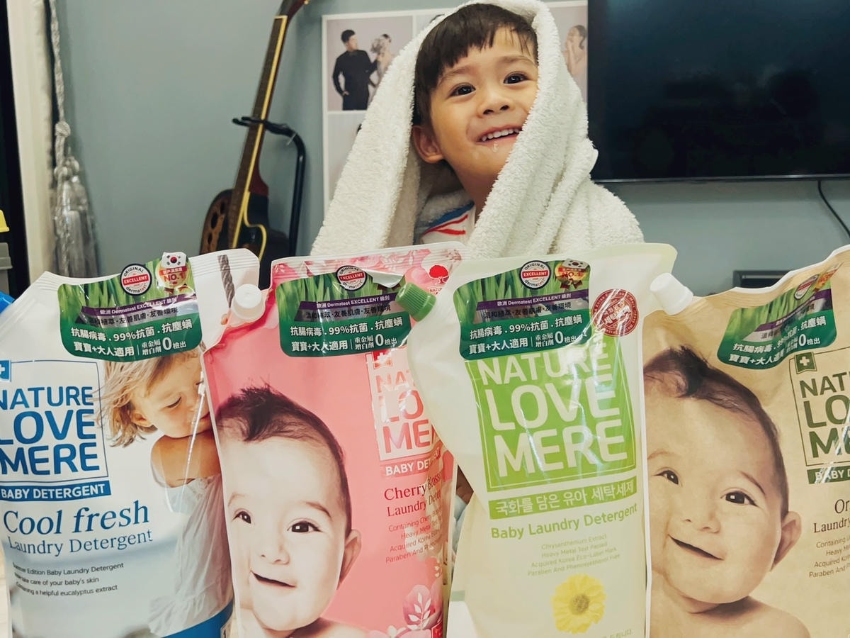 林貝兒洗衣精是來自韓國的嬰幼品牌,在韓國市佔率數一數二,更是多年得到市場滿意度第一的品牌。