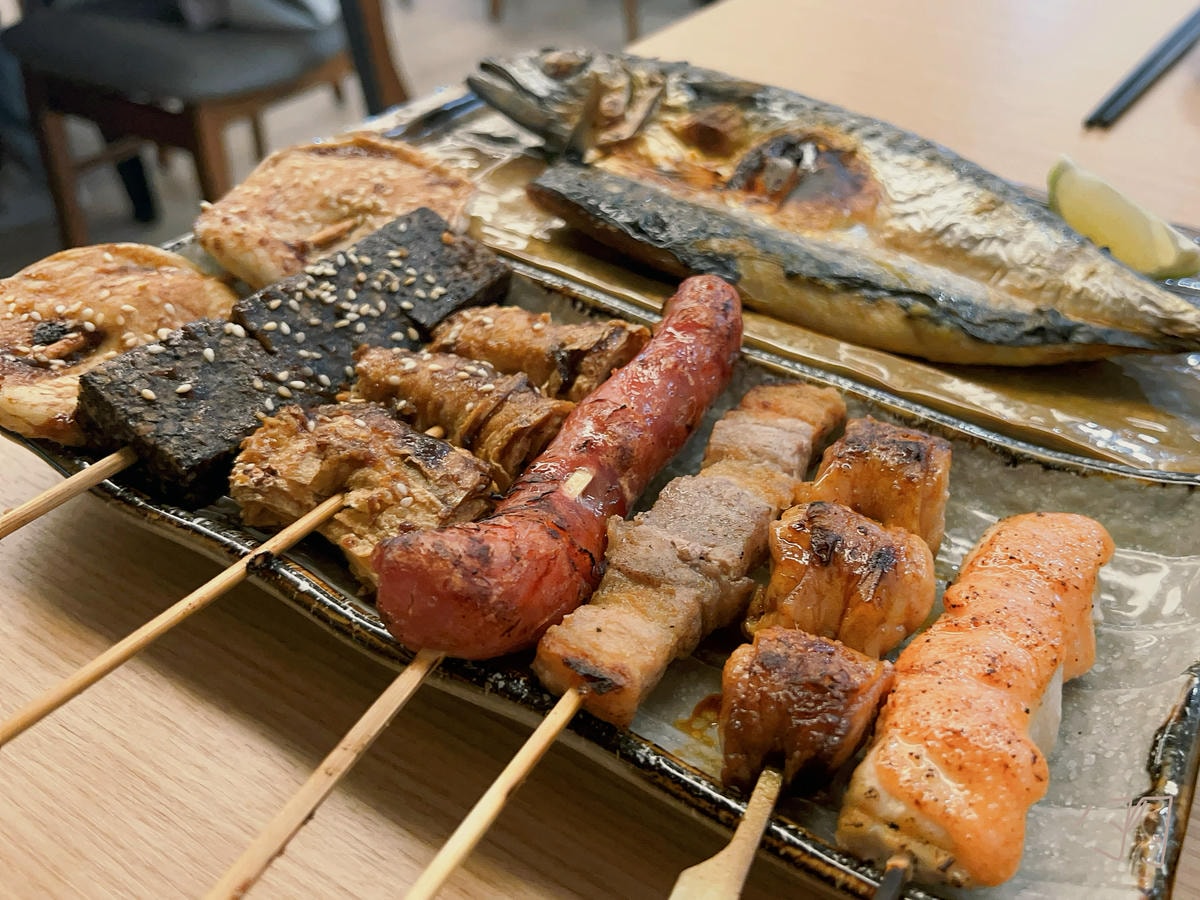 [ 桃園食記 ] 伙串滿酒場 串燒酒場 燒烤居酒屋 中壢