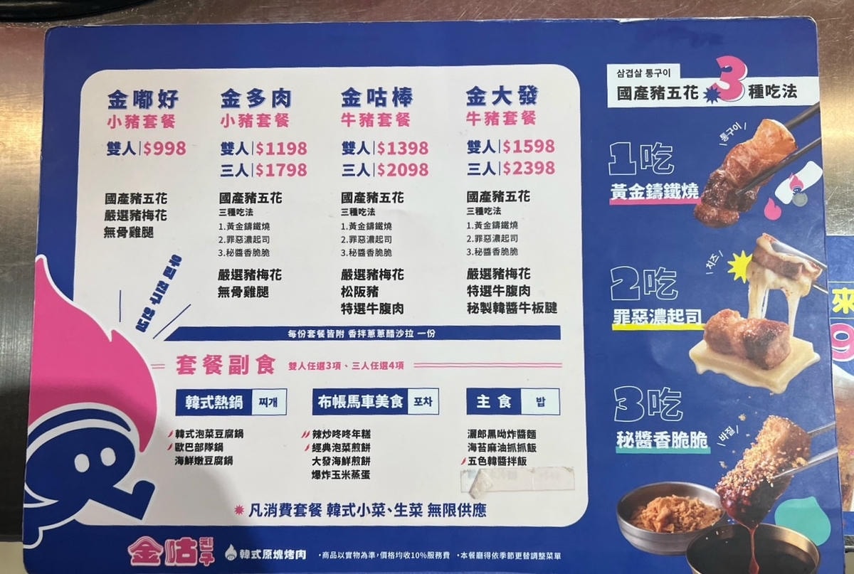 [ 台北食記 ] 金咕韓式烤肉好吃嗎?2025台北韓式烤肉