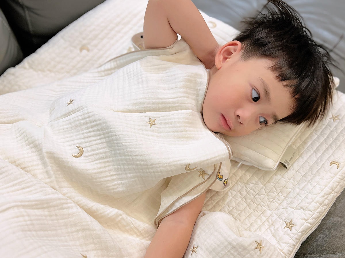 [ 兒童午睡寢具 ] BUNNY PAPA韓國四季雙面枕頭被