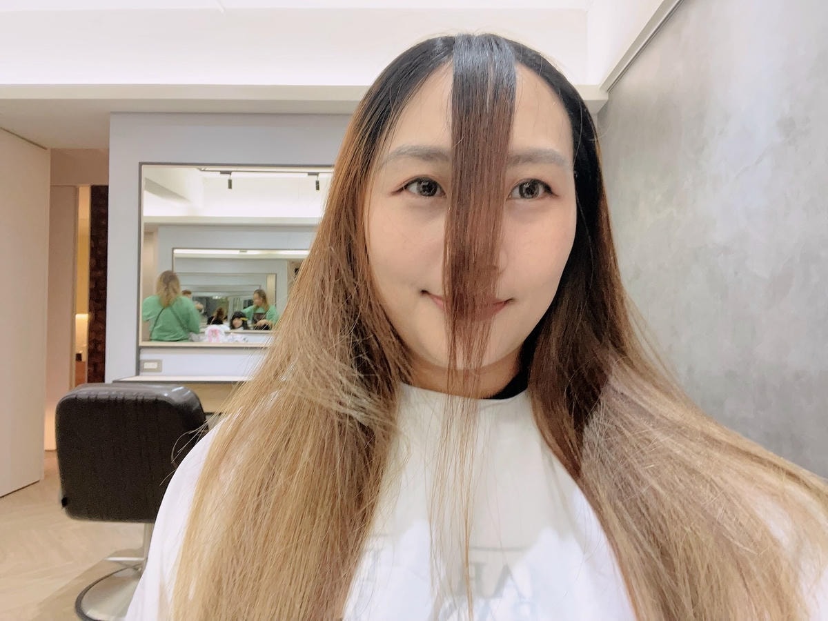 [台北中山區染髮推薦 ]Narciss Hair布丁頭漂後