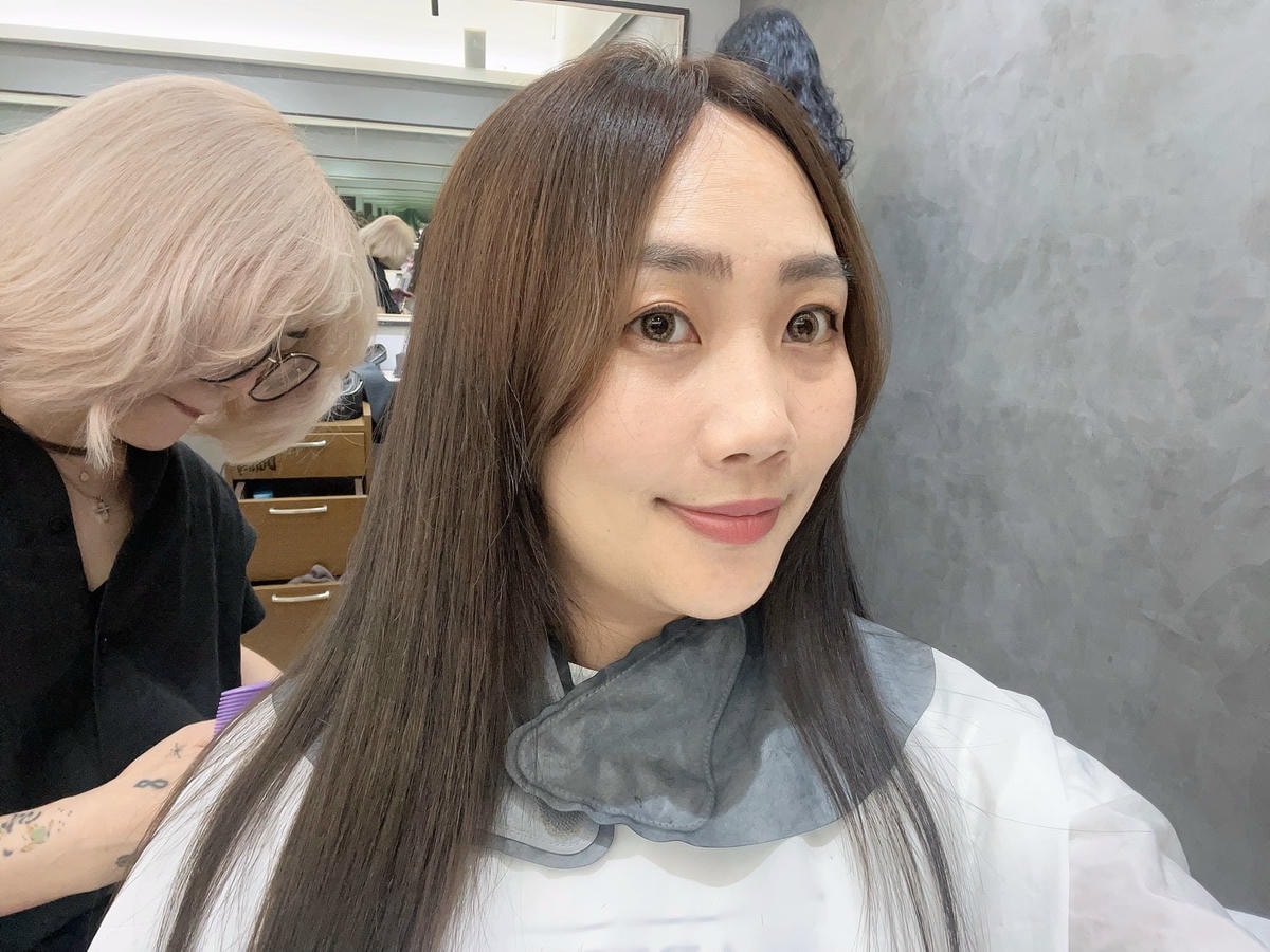 [台北中山區染髮推薦 ]Narciss Hair布丁頭漂後