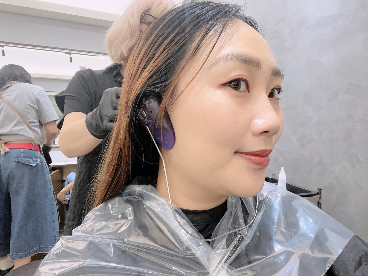 [台北中山區染髮推薦 ]Narciss Hair布丁頭漂後