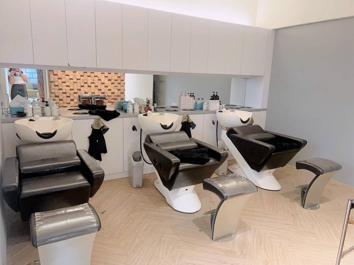 [台北中山區染髮推薦 ]Narciss Hair布丁頭漂後