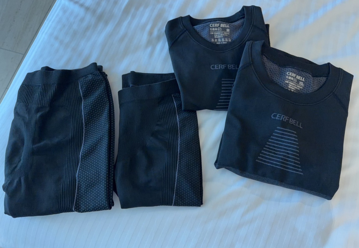 [ 發熱衣推薦 ] 體溫魔術師Cerf Bell能量石墨烯遠紅外線發熱衣、能量石墨烯發熱褲開箱 | 冬天救星冷冷天也要暖呼呼的