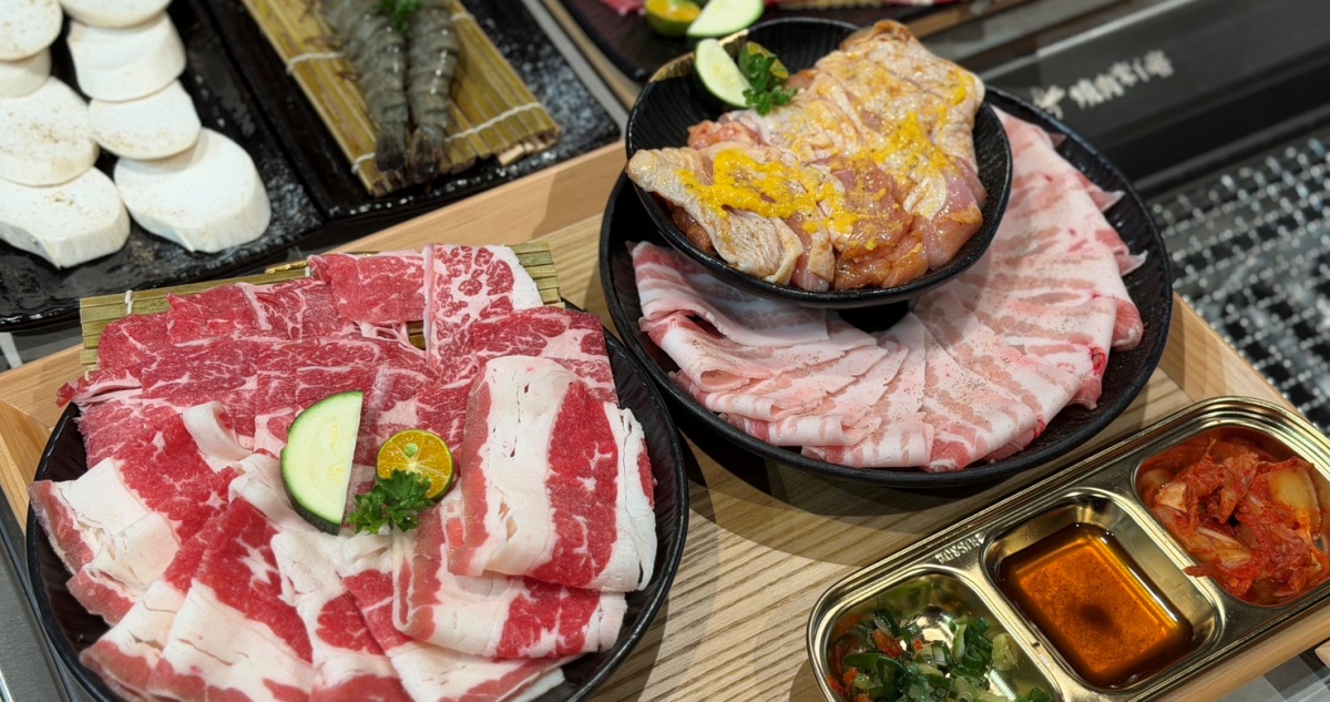 [ 桃園食記 ] 燒肉來1喀青埔大全聯店 ｜荖子鍋餐飲集團個人燒肉套餐一人也能烤 ｜青埔燒肉新選擇
